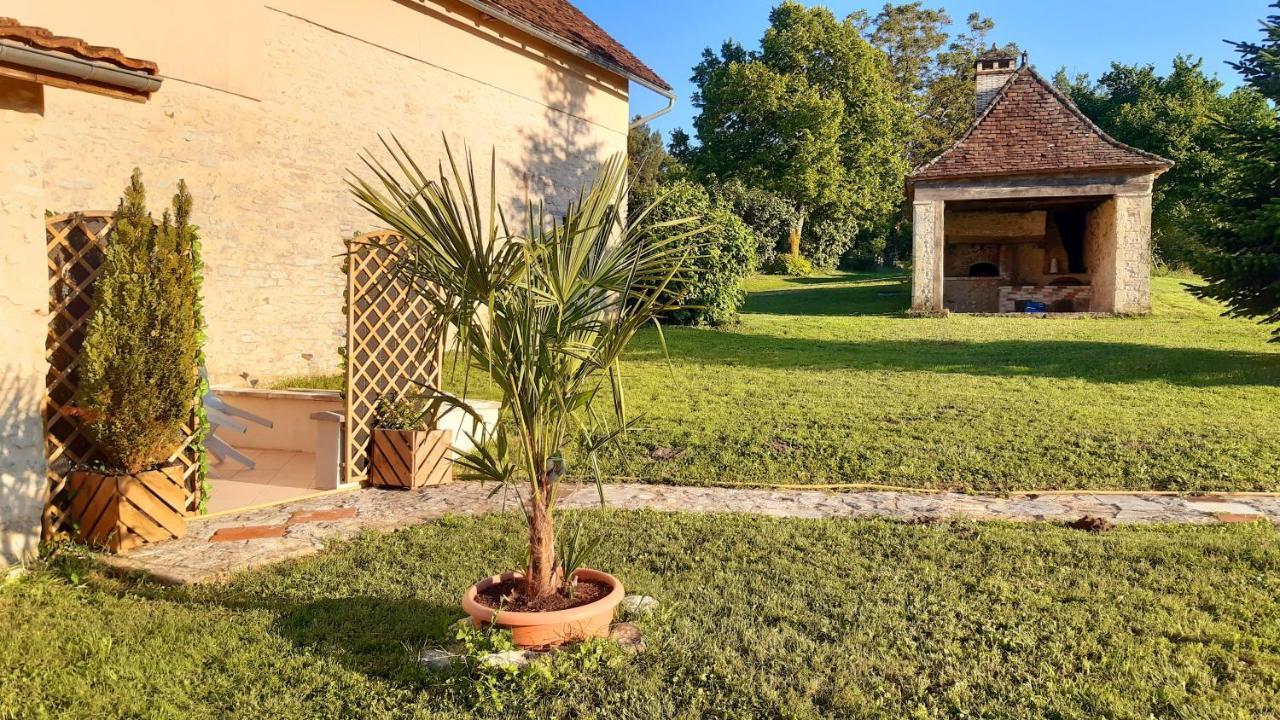 Gite XL Le Clos de Lamie avec piscine privée Fossemagne Exterior foto